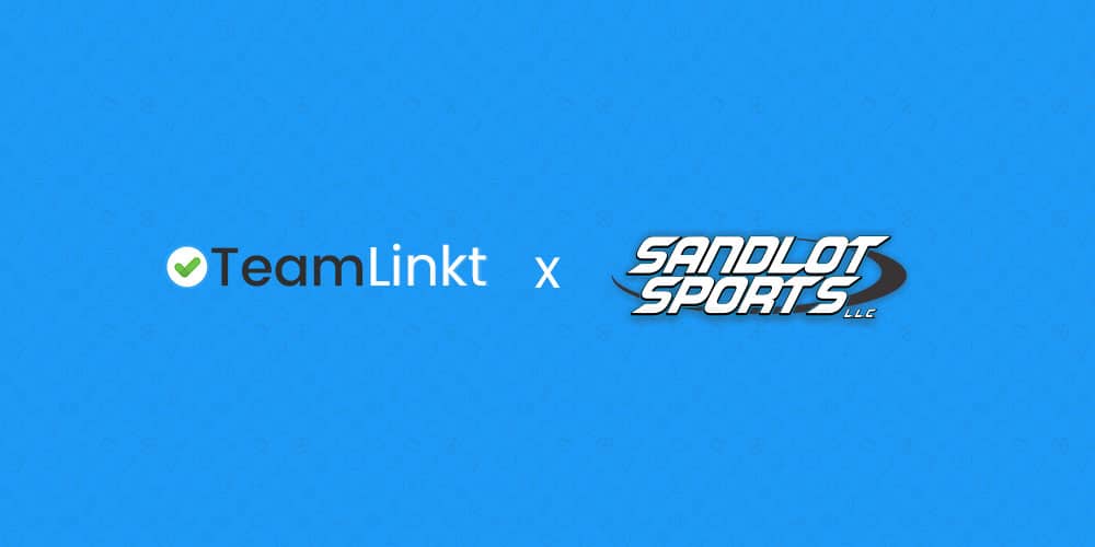 sandlot sports teamlinkt app partnership