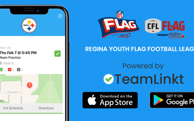 Regina Youth Flag Football League is staying organized with TeamLinkt