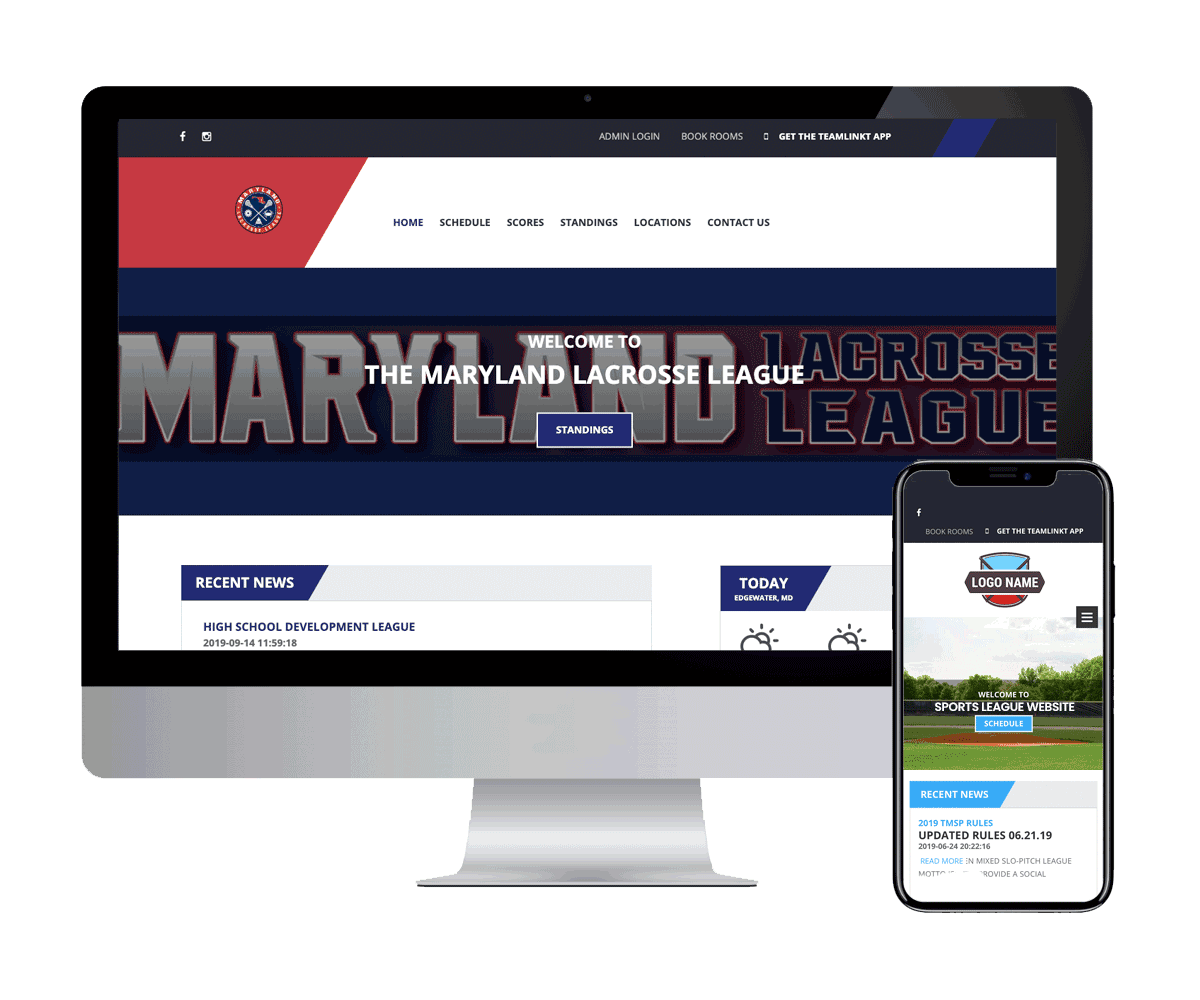 free lacrosse league website