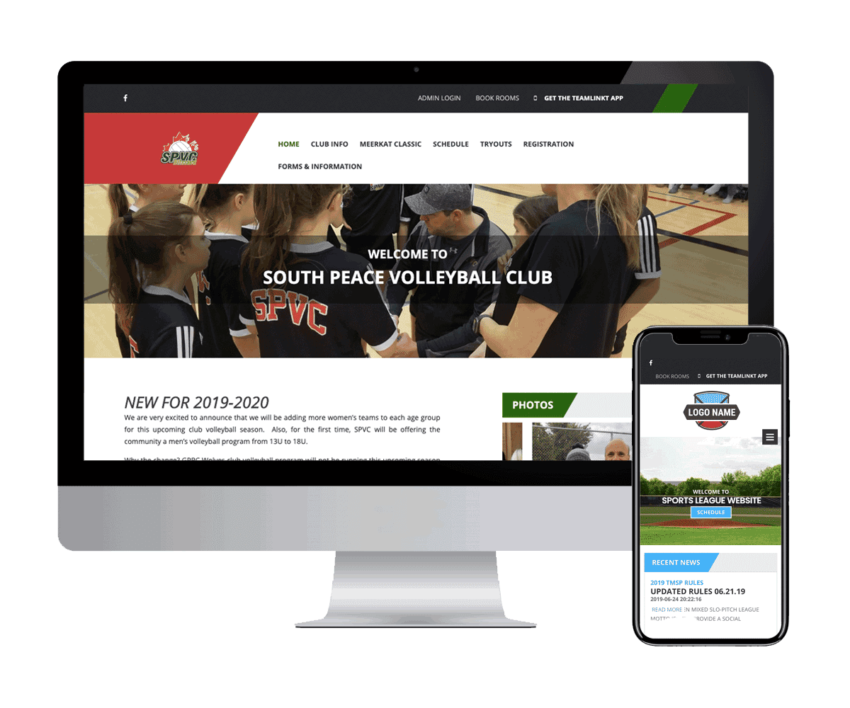 free website volleyball club