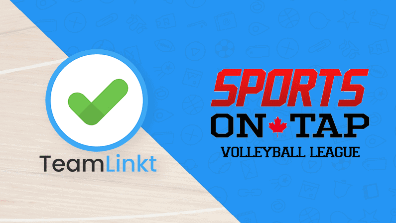 How Sports on Tap Volleyball League Used TeamLinkt for the 2020 Season
