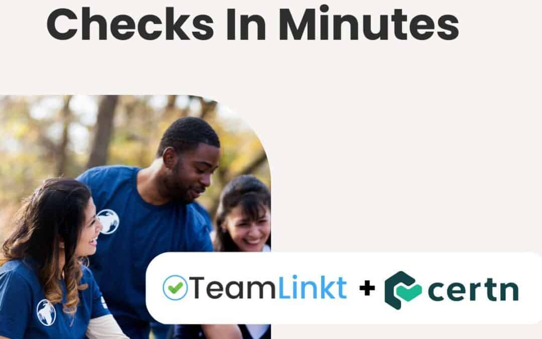 How to Easily Get Background Checks During Youth Sports Registration |  TeamLinkt's Partnership with Certn - Teamlinkt | All-In-One Sports  Management Platform